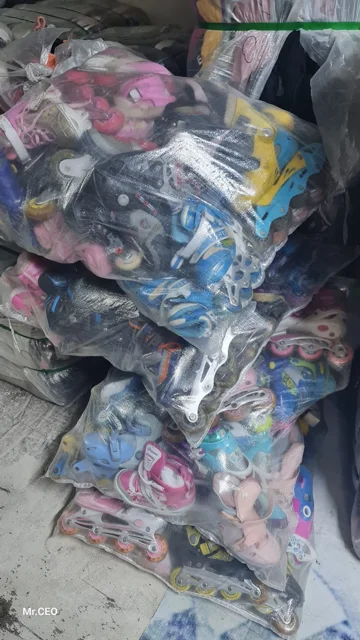 Roller skates stock