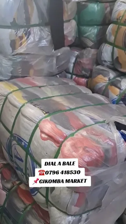 Packed bales, ready to explore
