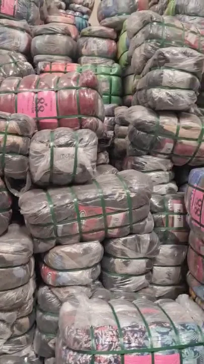 Inside the bale warehouse